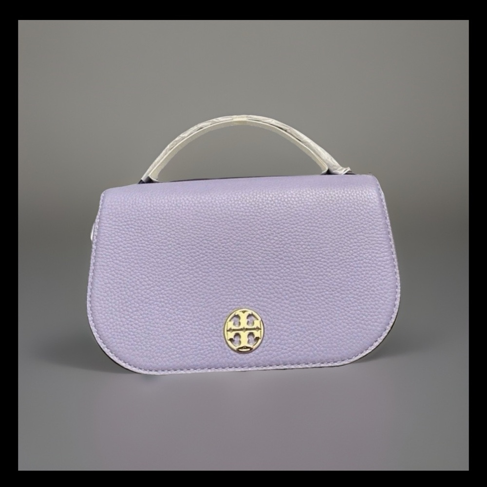 NWT Tory Burch LIMITED EDITION Mini Top Handle Bag in Light AMETHYST